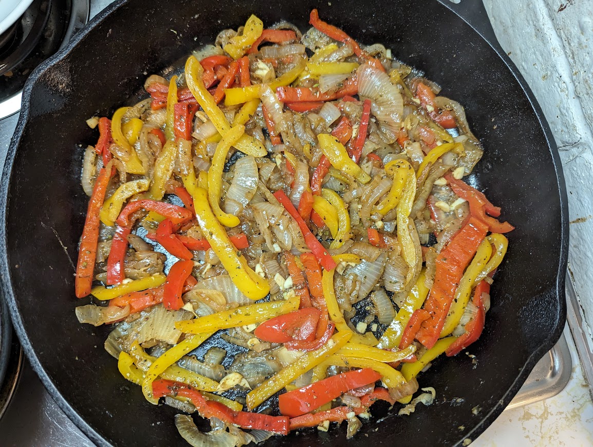 Sausage, Peppers and Onions